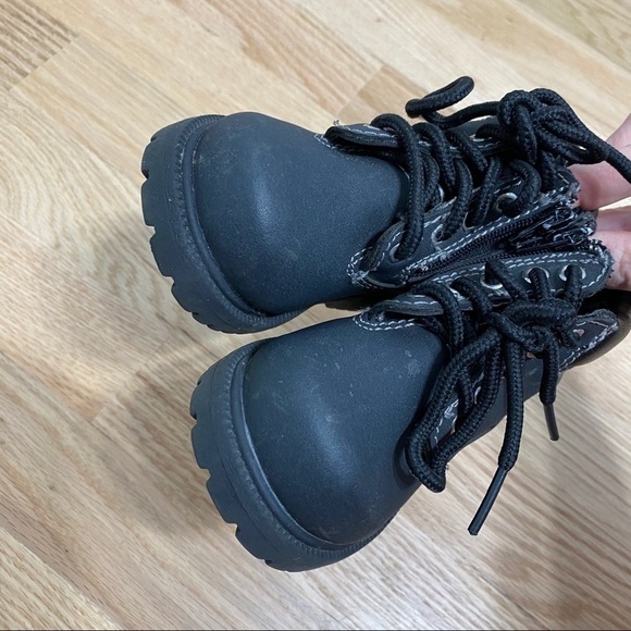 Smartfit Black Waterproof Boots Sz 5 Kids Boys - Picture 4 of 8